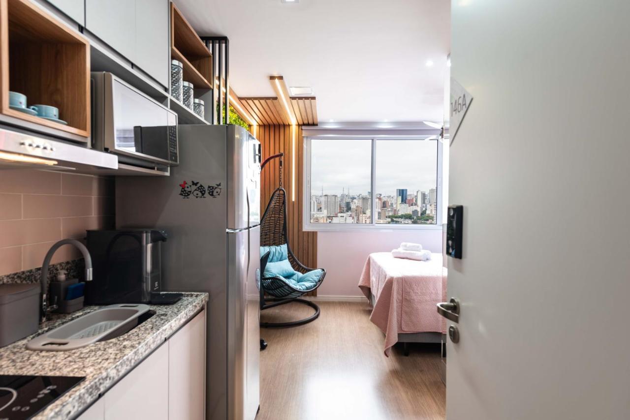 Apartemen Design Prox Ao Metro Bras Com Piscina Sao Paulo