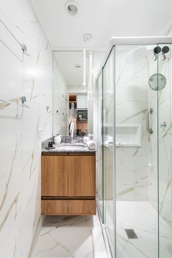 Design Prox Ao Metro Bras Com Piscina Apartemen *