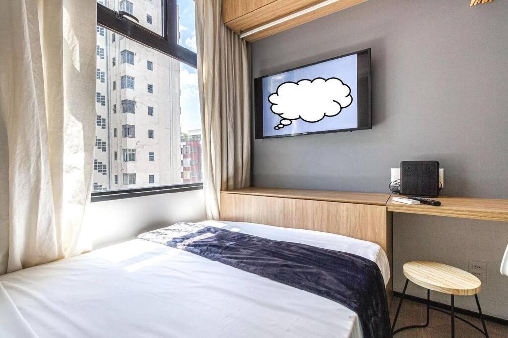 Vn Higienopolis Lindo Studio 450 Metros Do Metro Santa Cecilia Ap6 Apartment *