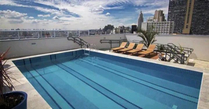 Contemporaneo No Centro De Sao Paulo, Ao Lado Do Metro E 25 De Marco Com Piscina * Sao Paulo