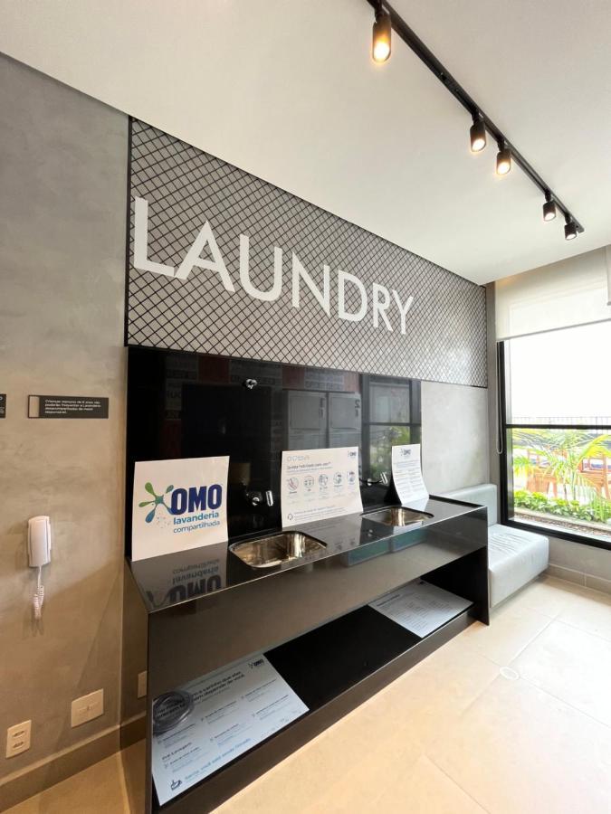 Căn hộ Gray One - Apto Novo, Moderno, Varanda, Poucos Passos Da Estacao Luz