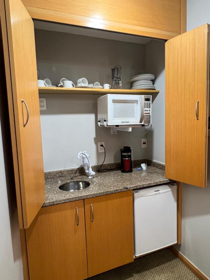 Flat No Interative Jardins, Melhor Local Em Sp, Varanda, Cozinha Compacta, Estacionamento Gratis Hotel Sao Paulo