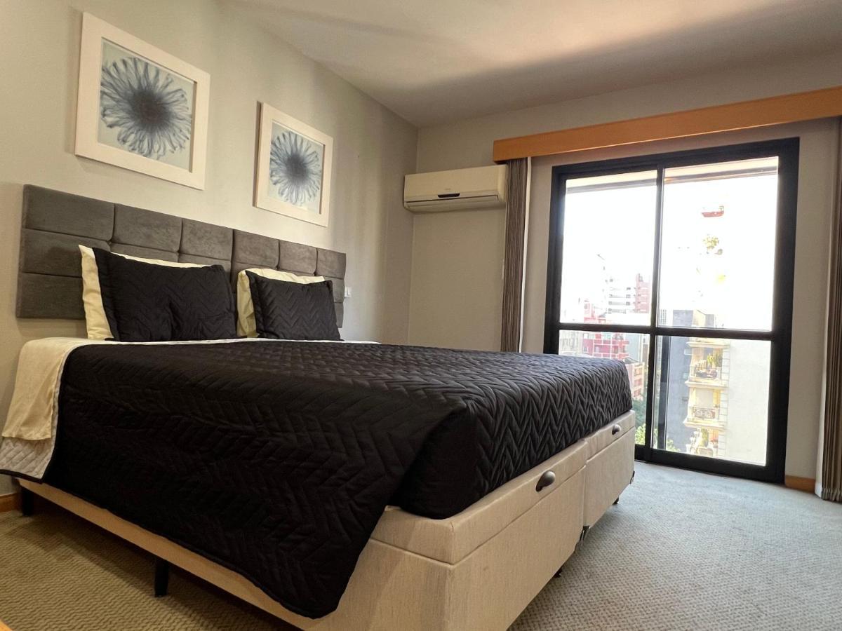 Flat No Interative Jardins, Melhor Local Em Sp, Varanda, Cozinha Compacta, Estacionamento Gratis Hotel *