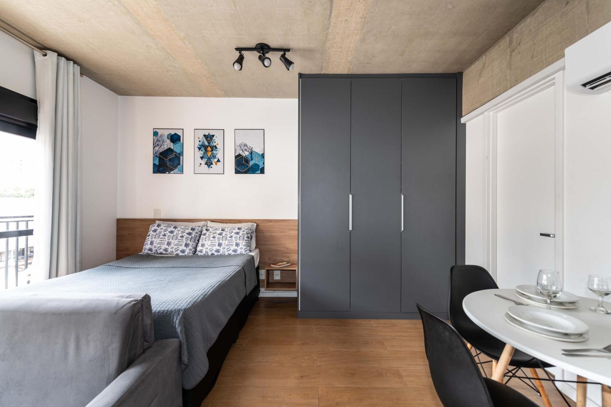 47 New Next Paulista Av, Fast Wifi And Balcony Apartment *
