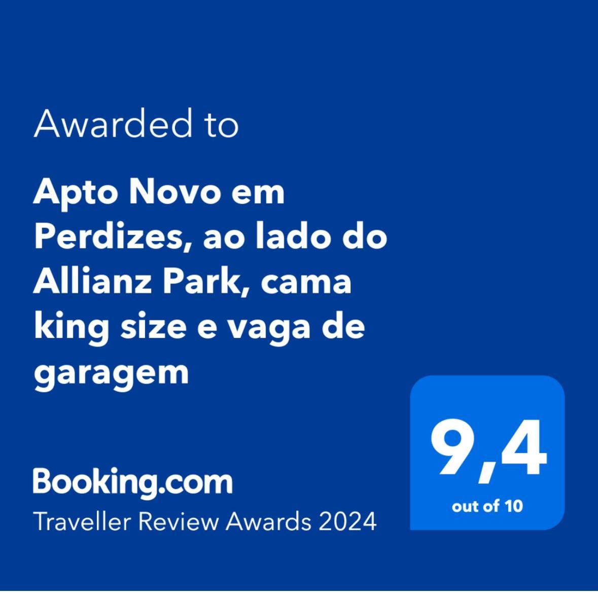 Apto Novo E Confortavel Em Perdizes, Ao Lado Do Allianz Park, Cama King Size