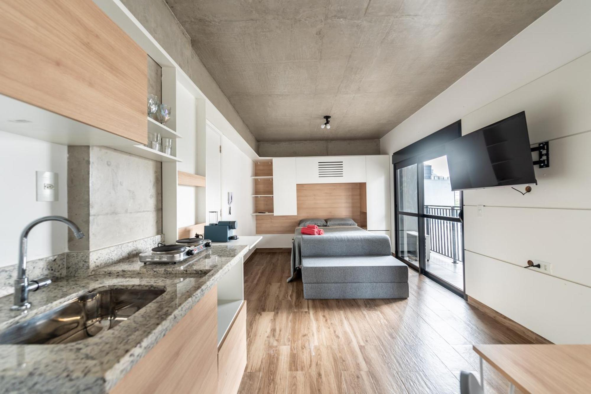 65 Brand New Near Paulista, Augusta, Bela Cintra Apartment *