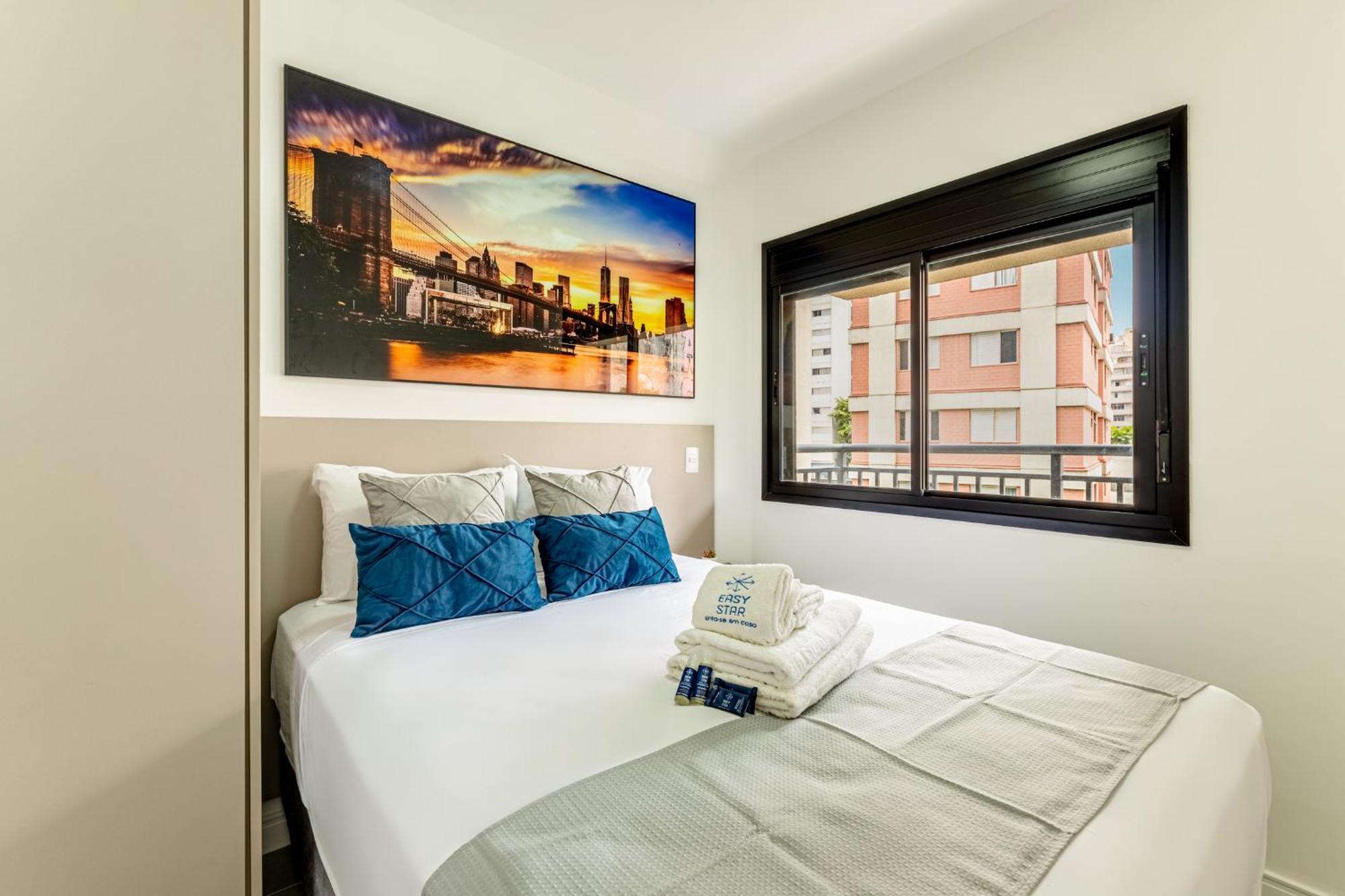 Apartment Easy Star - Aconchegante Na Consolacao - En01i *