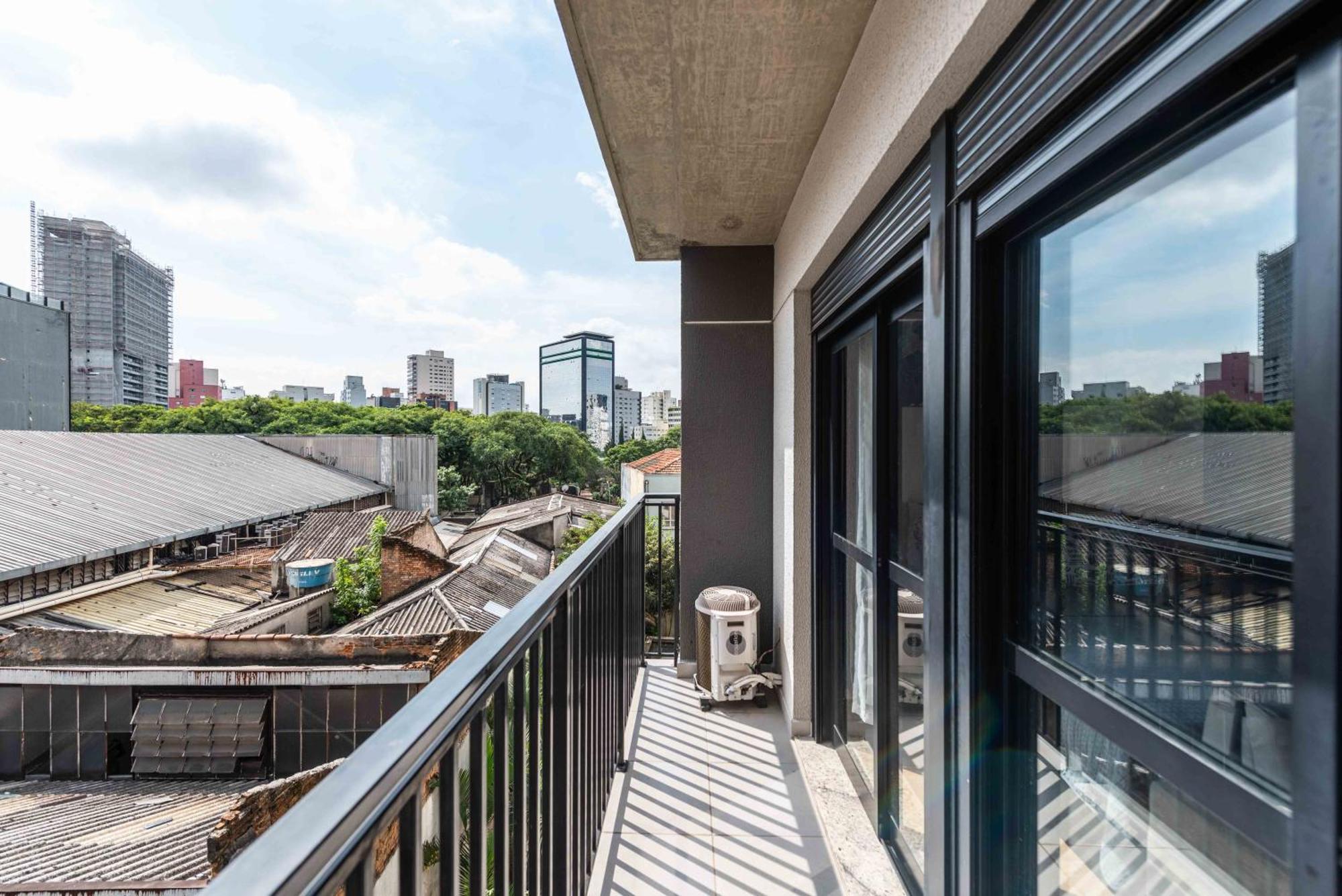47 New Next Paulista Av, Fast Wifi And Balcony * Sao Paulo