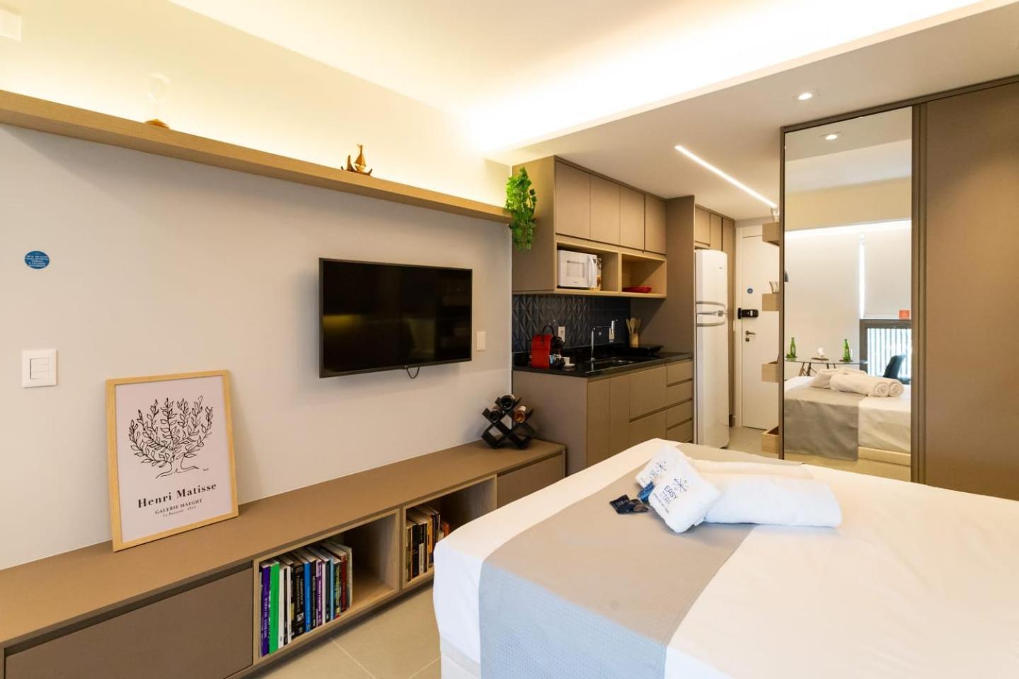 Apartment Easy Star - Lindo Studio Proximo Metro Borba Gato - Qi01h *