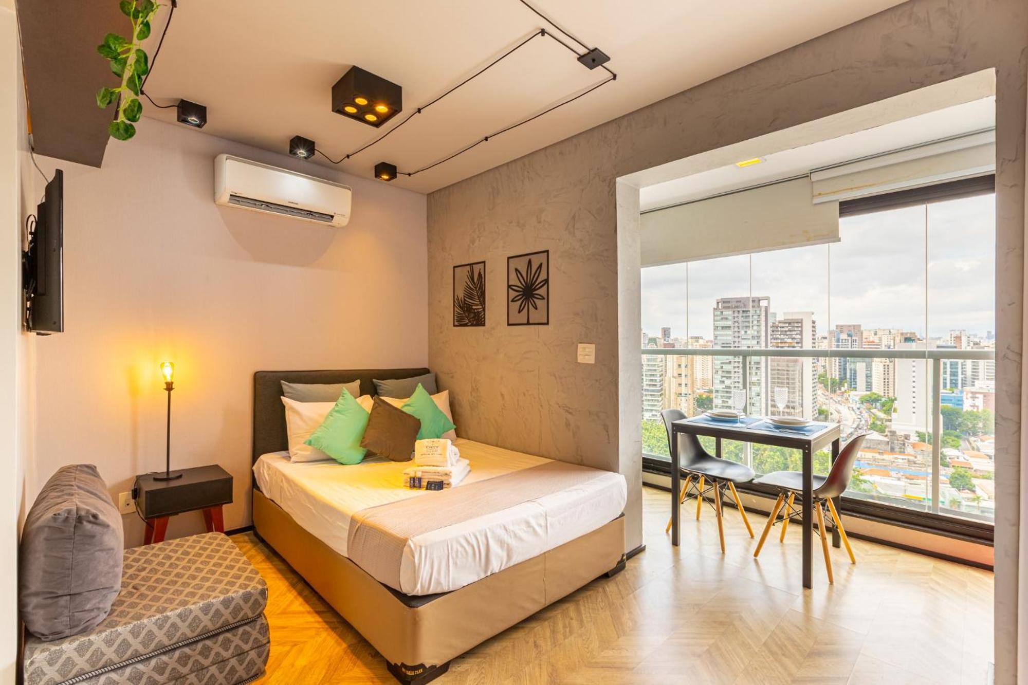 Easy Star - Com Vista Incrivel Na Olimpia - Kq01g Apartemen Sao Paulo