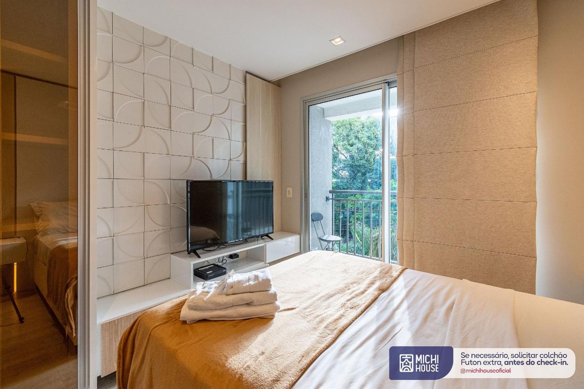 Charmoso Studio Expo Cn Ac/wf/com Garagem Căn hộ São Paulo