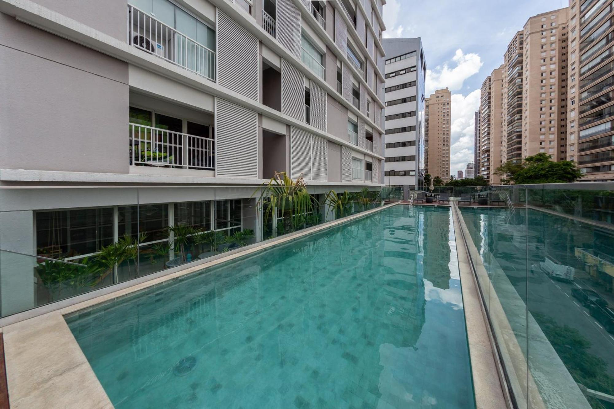 Apartment B Homy Brooklin - 10min Da Estacao Brooklin Jus47a Sao Paulo