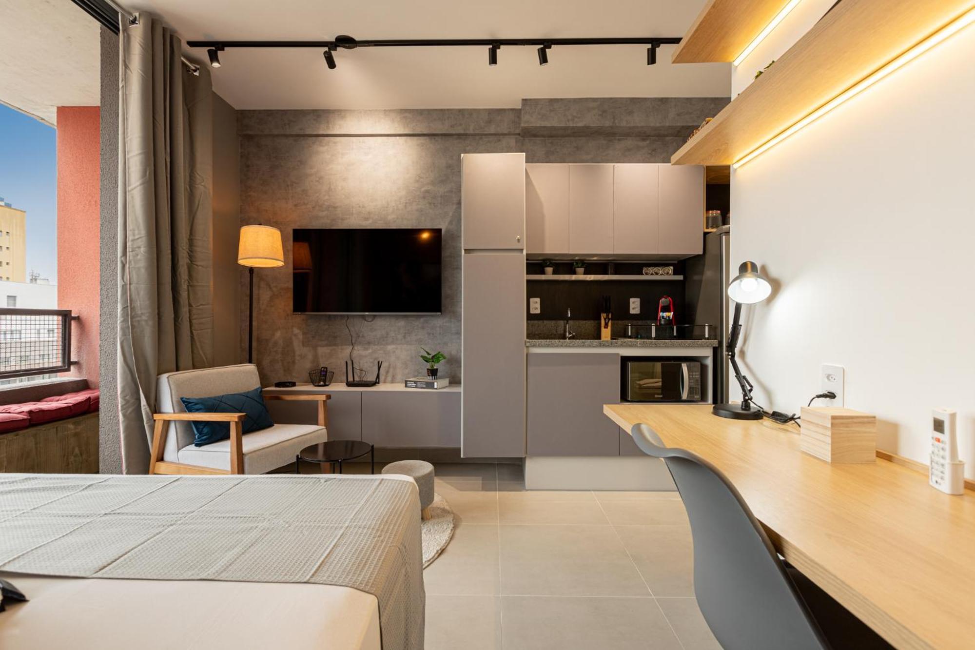 Easy Star - No Coracao Da Consolacao Com Vista Livre - Vf01h Apartment Sao Paulo