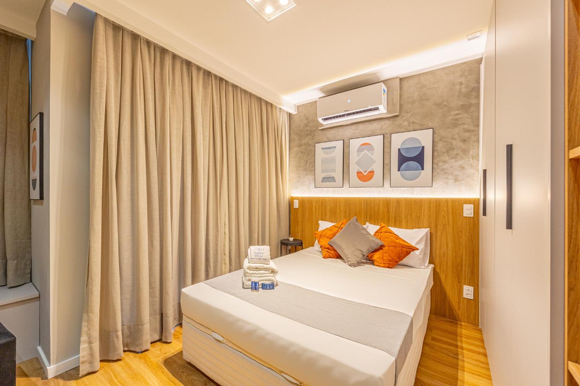 Apartment Easy Star - Fabuloso No Campo Belo - Ek01i *