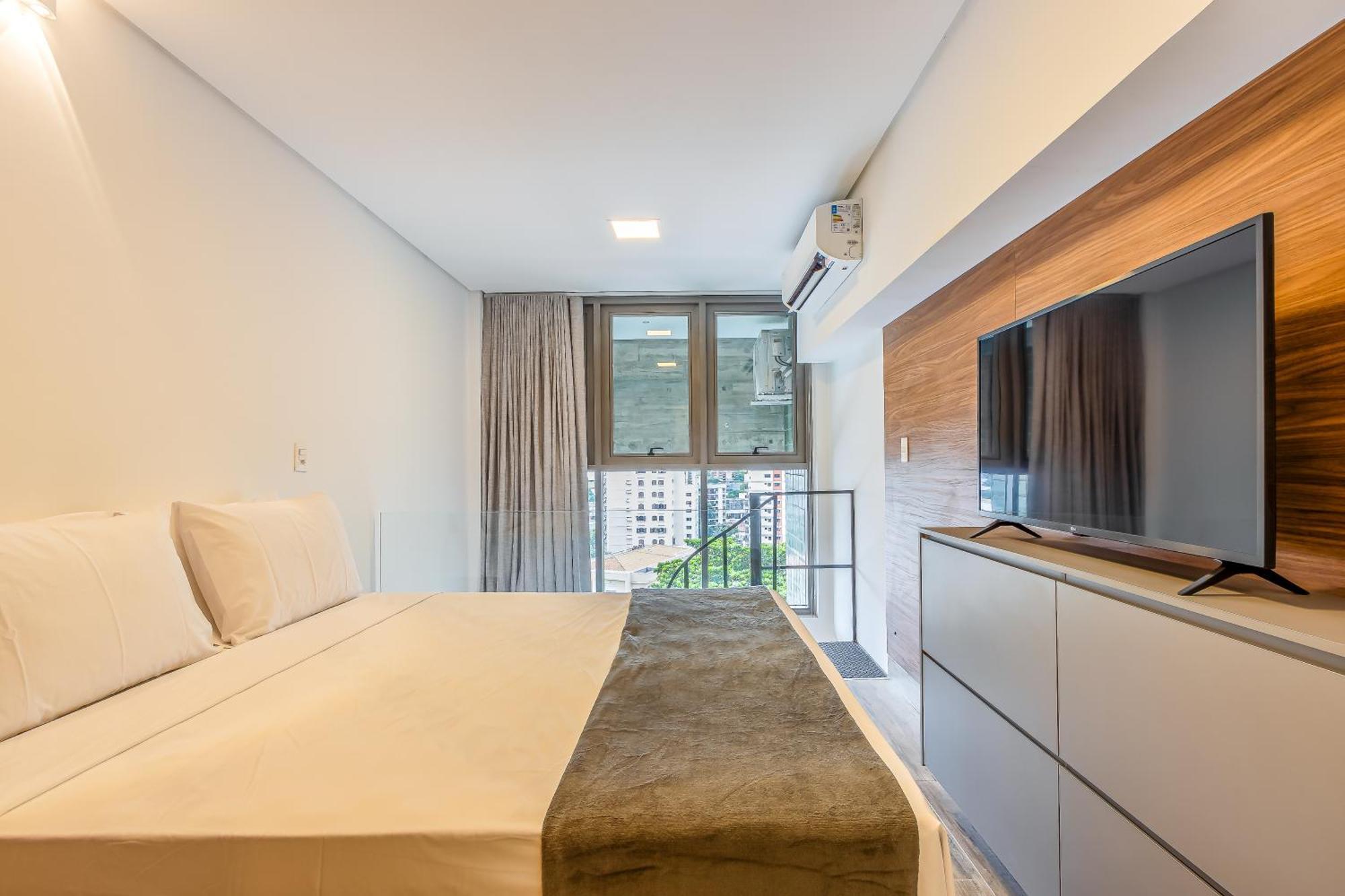 Loft Duplex Pinheiros - Vila Madalena Novo E Equipado Sao Paulo