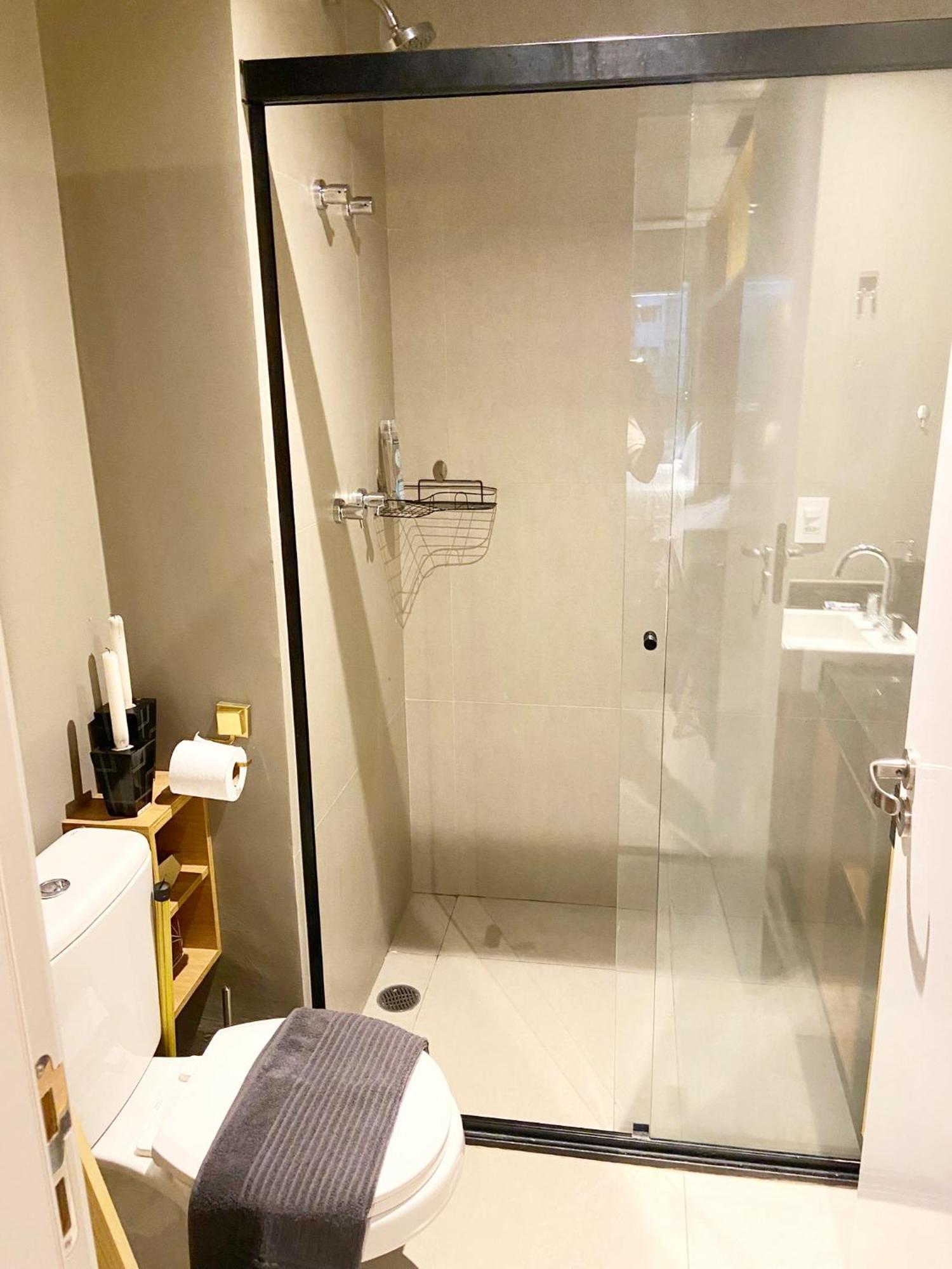 Consolacao Grey Box - De Luxo No Centro - Ar Condicionado - Cama Queen - Maquina De Lavar - Prox Metro- Cozinha Completa - Wifi 500mbps - 7 Andar Apartamento São Paulo