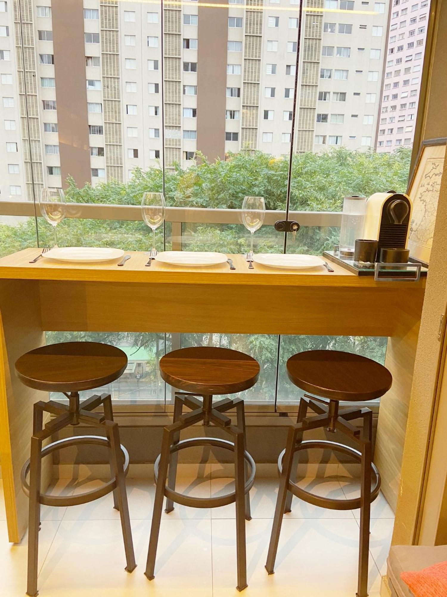 Consolacao Grey Box - De Luxo No Centro - Ar Condicionado - Cama Queen - Maquina De Lavar - Prox Metro- Cozinha Completa - Wifi 500mbps - 7 Andar Apartamento