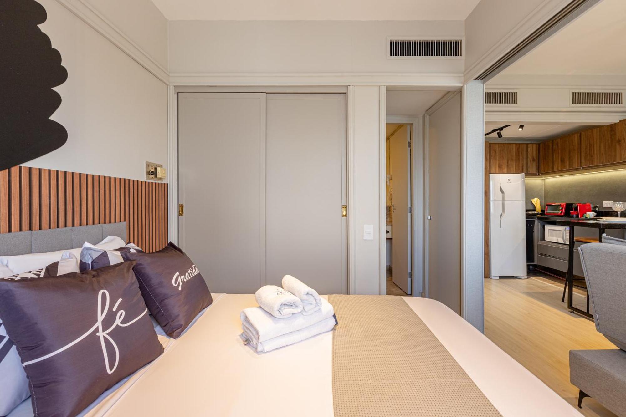 Apartment Easy Star - Pratico Flat C/vaga Proximo Do Shopping Pamplona - Do03i *