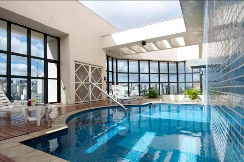 Flat Jardins Bay Hapton Park- Prox, A Paulista- Alameda Campinas Apartemen *