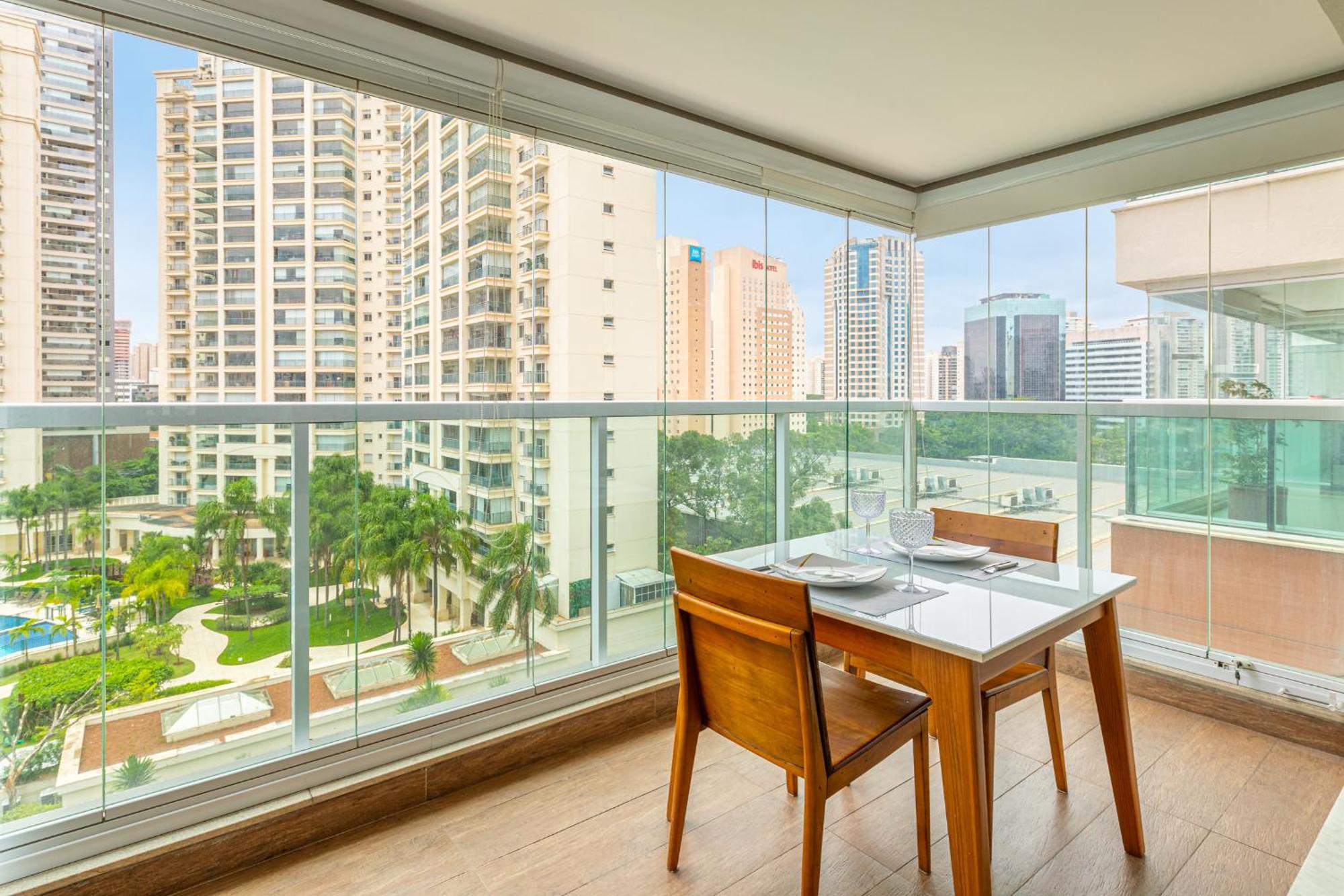 Easy Star - Lindo C/vaga Ao Lado Do Morumbi Shopping - Ec01i Apartment *