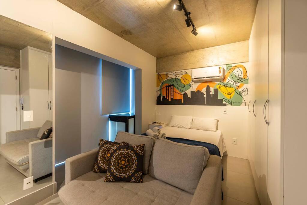 93 New Studio, Spacious Design Near Paulista Av Apartment *