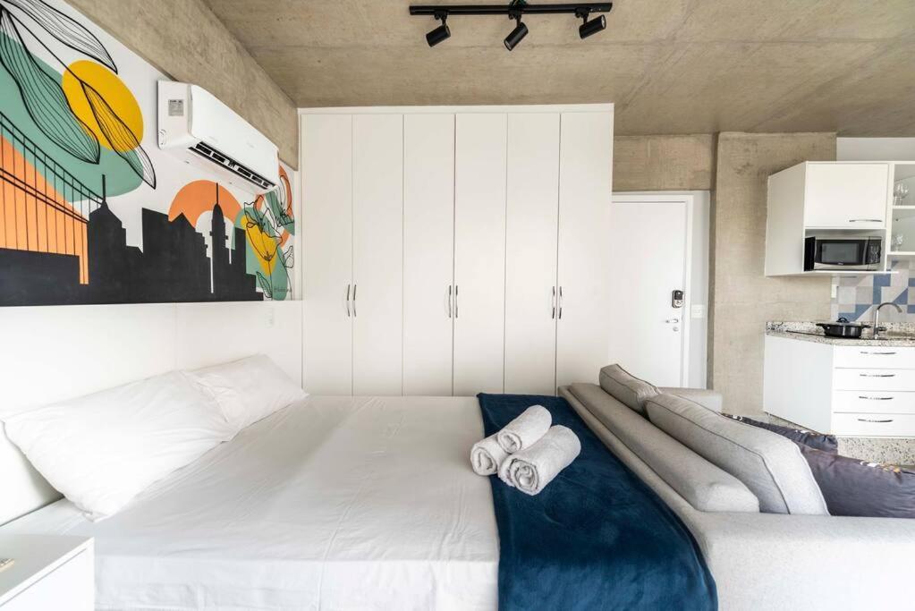 Apartment 93 New Studio, Spacious Design Near Paulista Av *