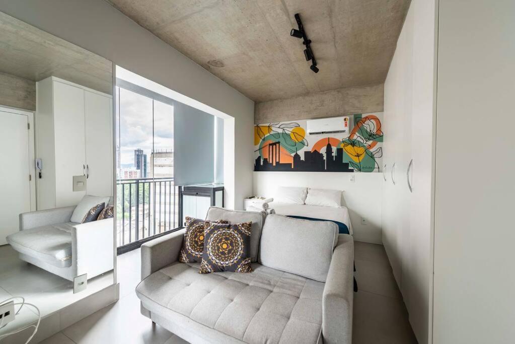 Apartment 93 New Studio, Spacious Design Near Paulista Av *