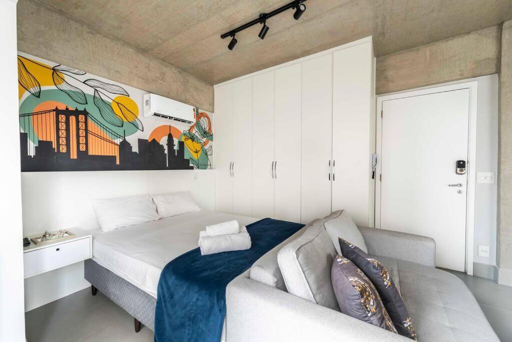 93 New Studio, Spacious Design Near Paulista Av Sao Paulo