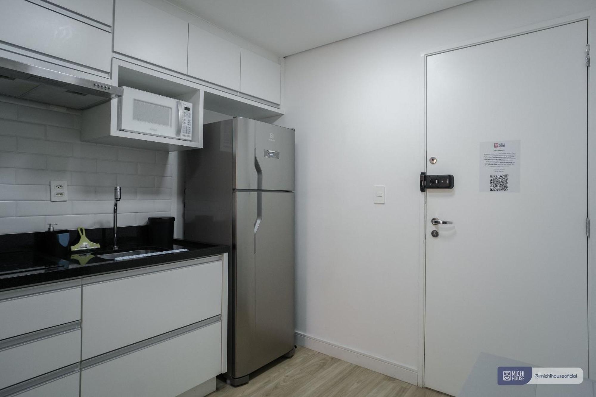 Mh 10216 - Encantador Studio Com Ac/wf/casal Apartment *