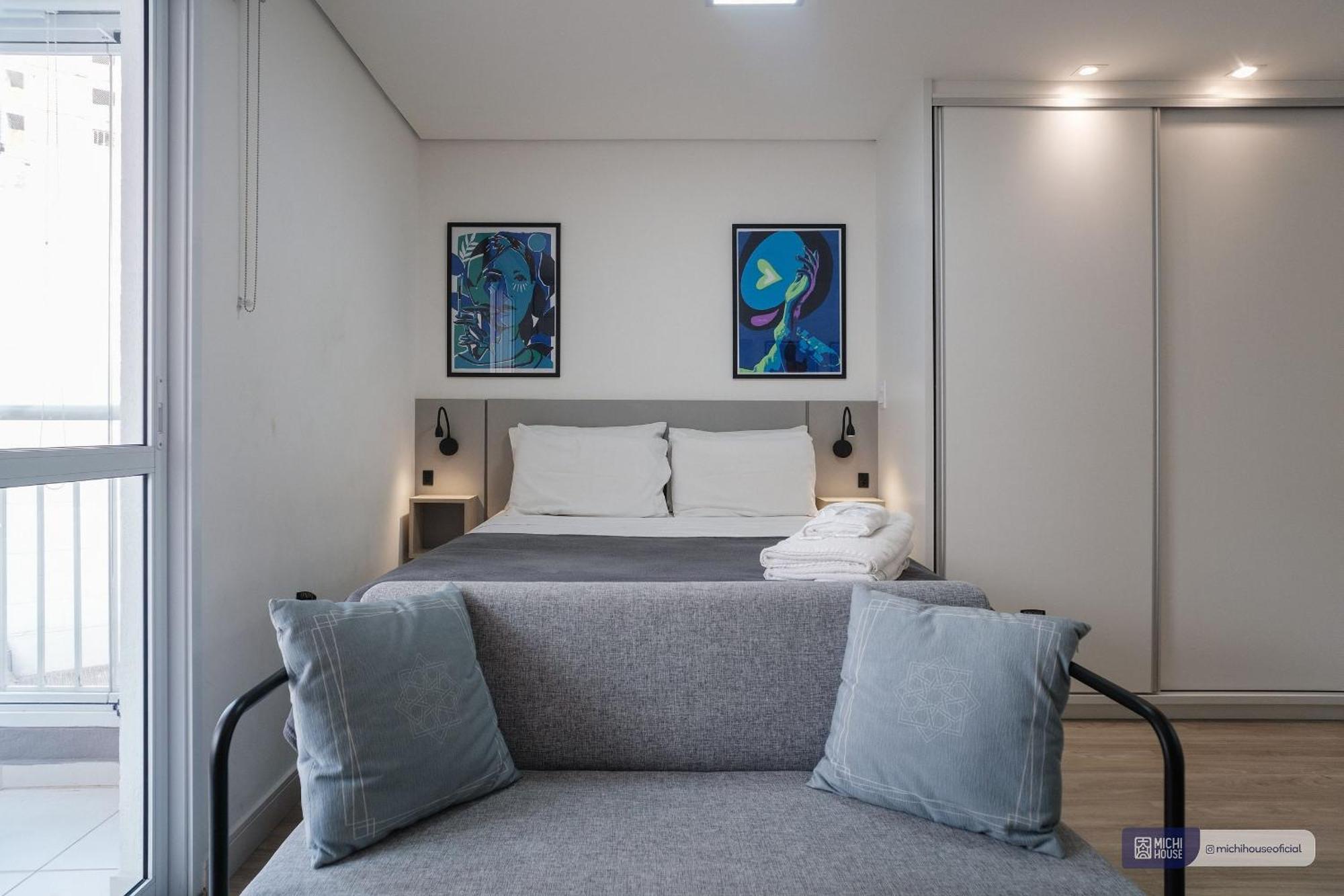 Apartment Mh 10216 - Encantador Studio Com Ac/wf/casal