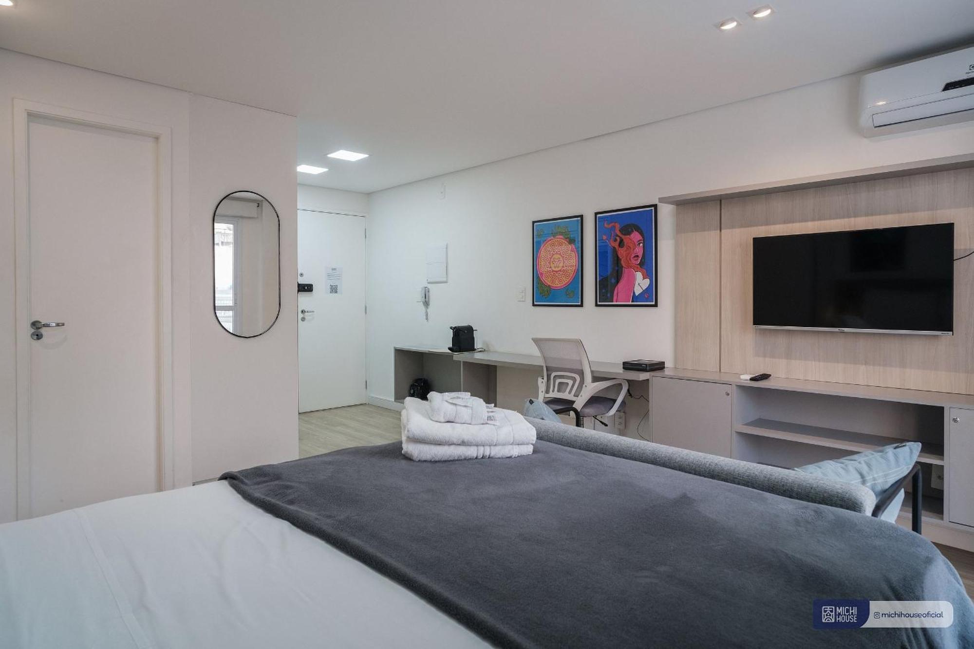 Apartment Mh 10216 - Encantador Studio Com Ac/wf/casal *