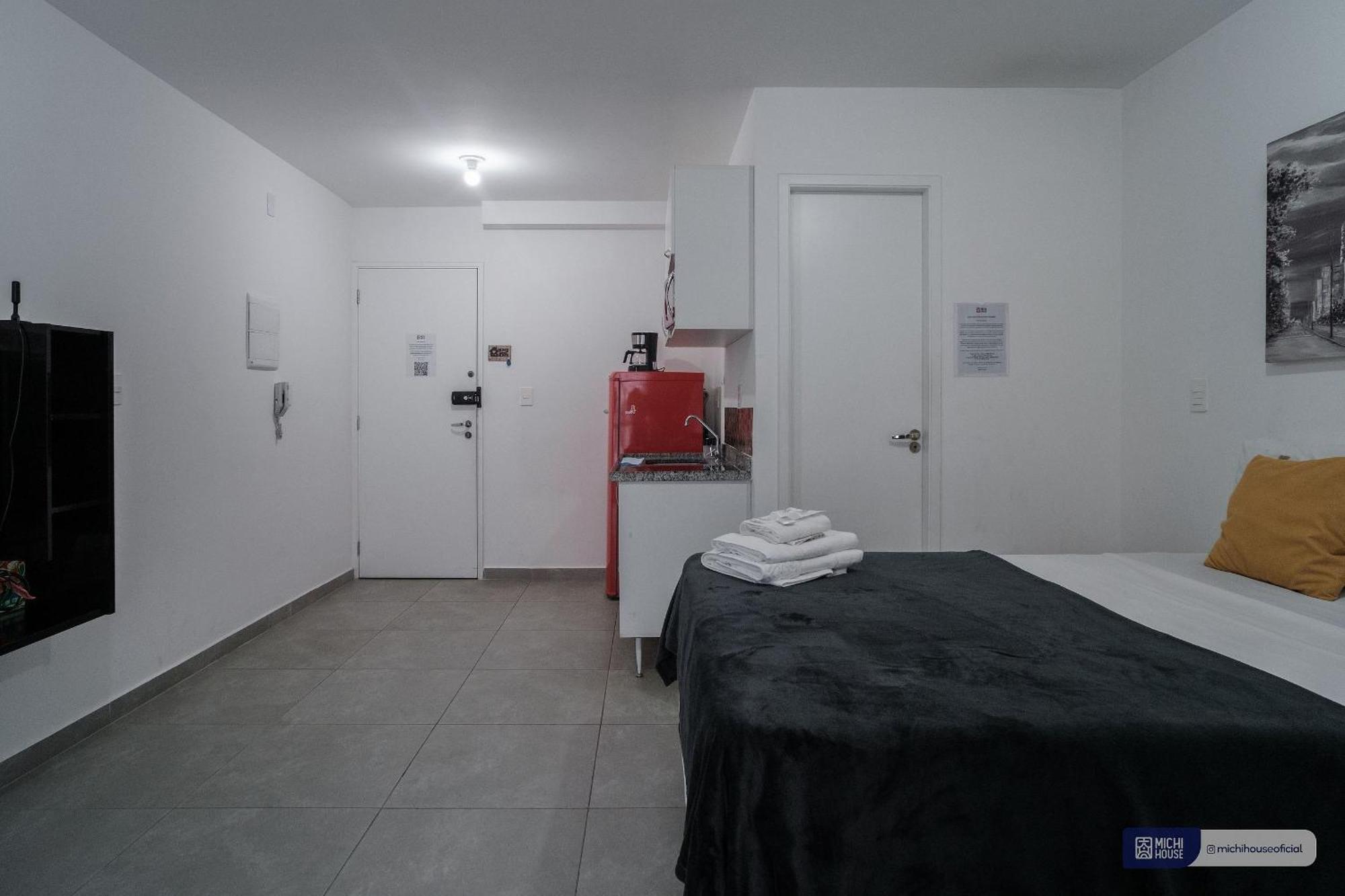Confortavel Studio Metro Republica/lg Arouch Ac/wf Holiday home Sao Paulo
