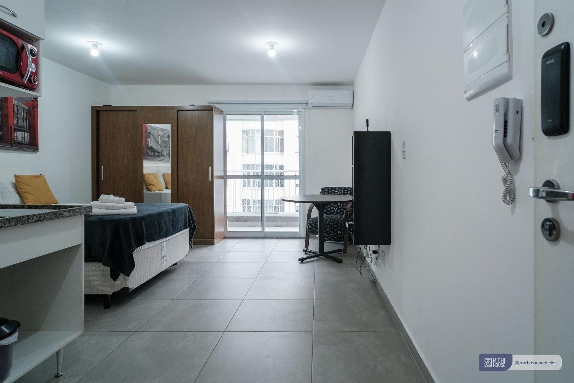 Confortavel Studio Metro Republica/lg Arouch Ac/wf Holiday home