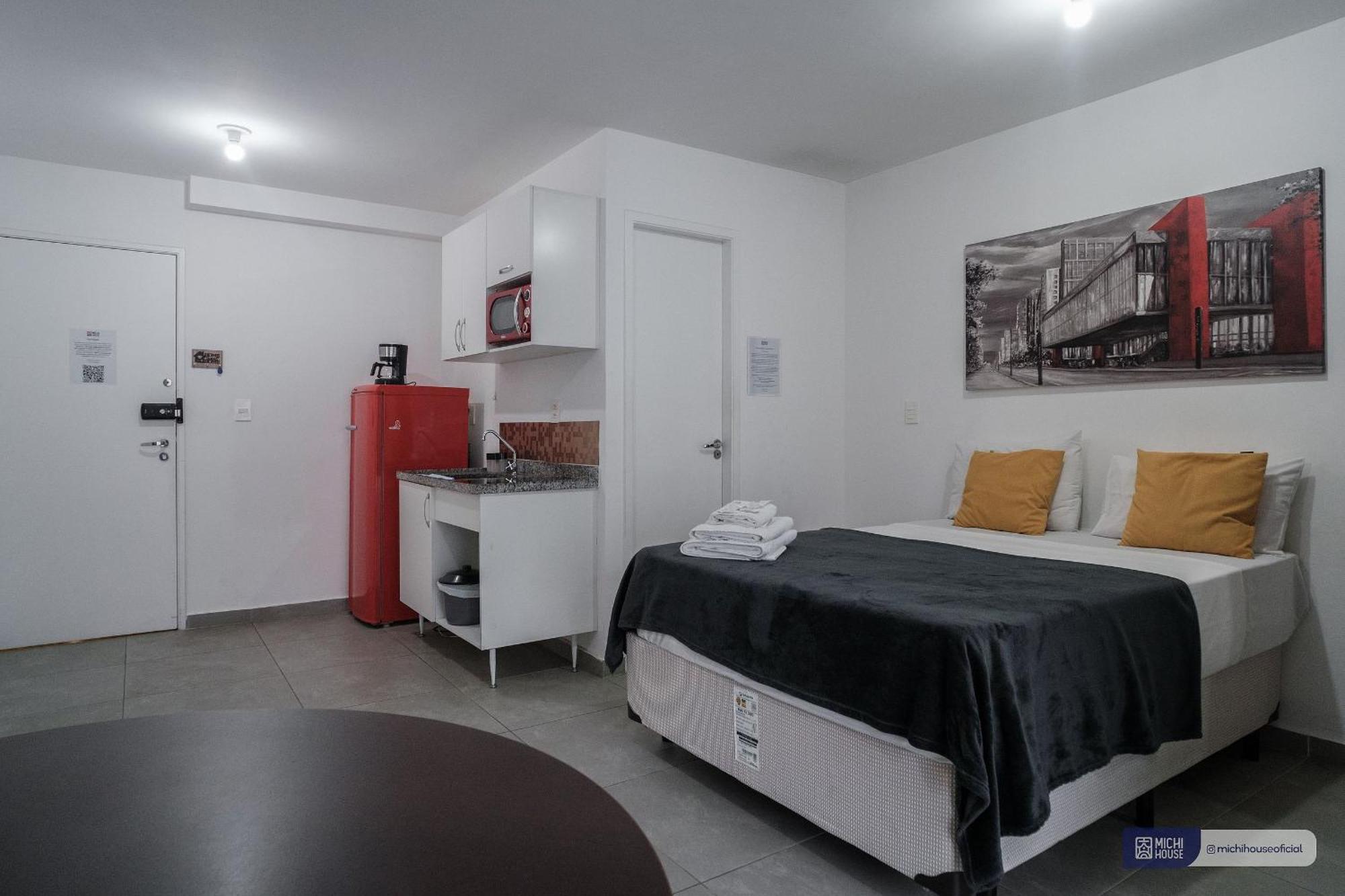 Confortavel Studio Metro Republica/lg Arouch Ac/wf Holiday home *