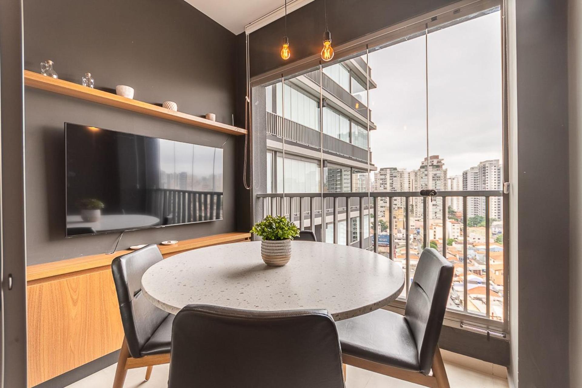 Ferienhaus Novissimos Com Piscina No Rooftop E Vista O Allianz Parque
