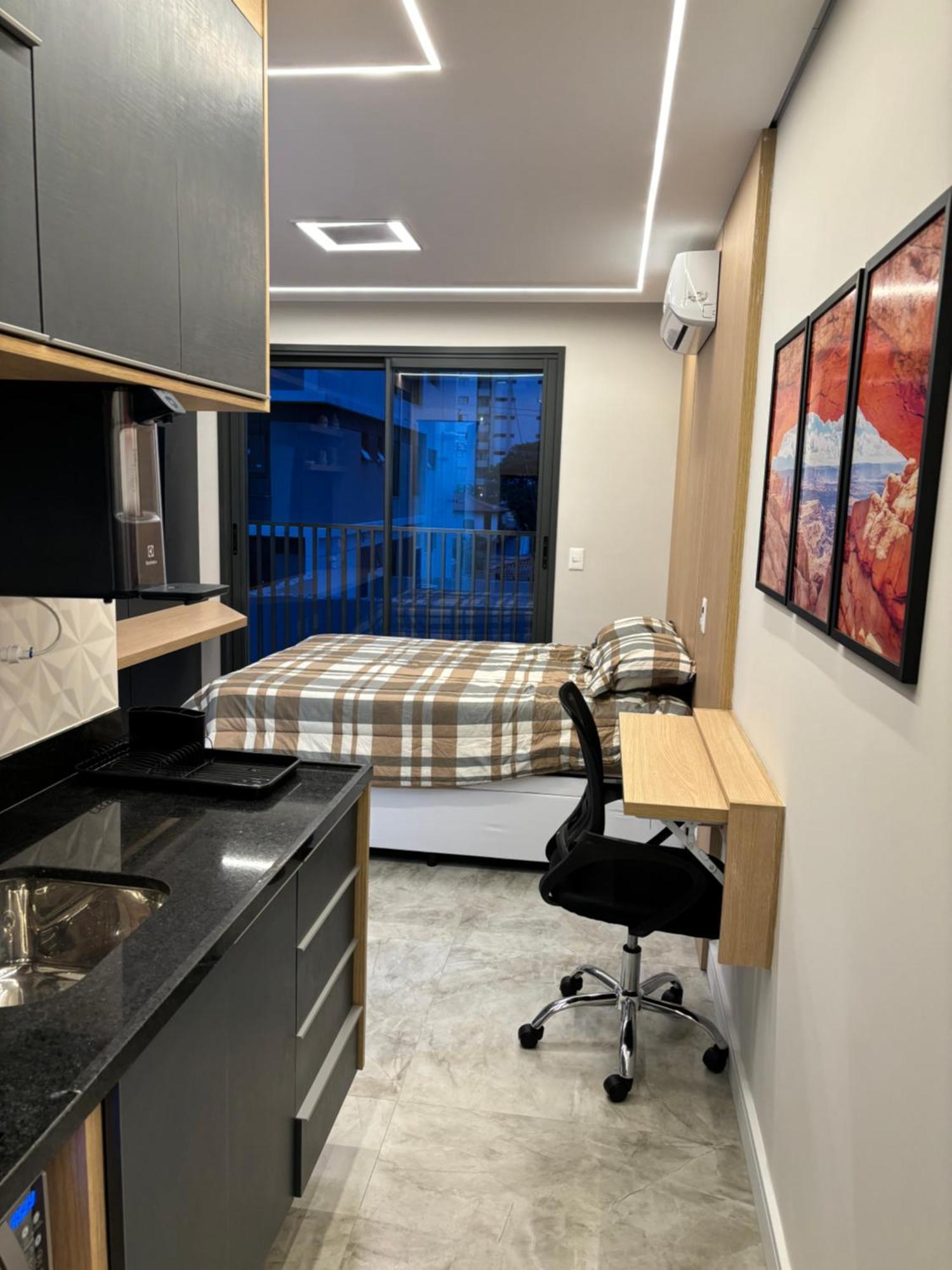 Flat Aconchegante E Completo Entre Itaim, Moema, Brooklin E Congonhas Apartment *