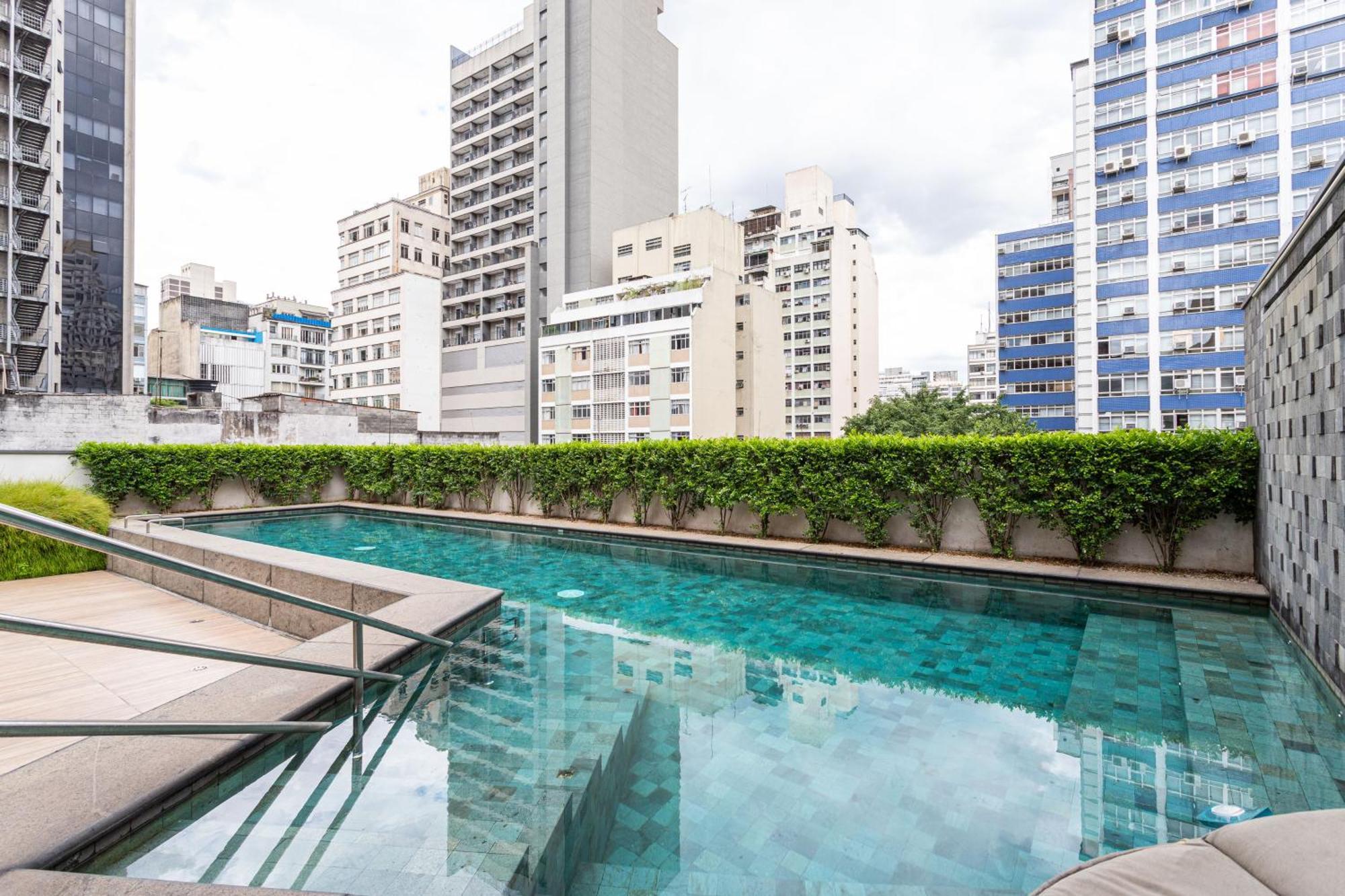 Setin Downtown Genebra - Completos Na Bela Vista Com Piscina Apartment *
