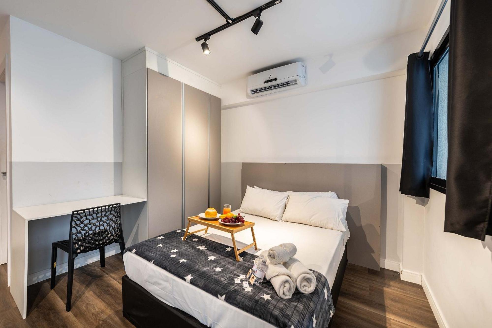 Apartment Ma607 Contemporaneo Prox. A Estacao Da Luz Sao Paulo
