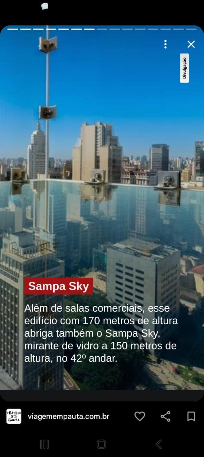 Apartamento Loft 511 Edificio Do Sampa Sky São Paulo