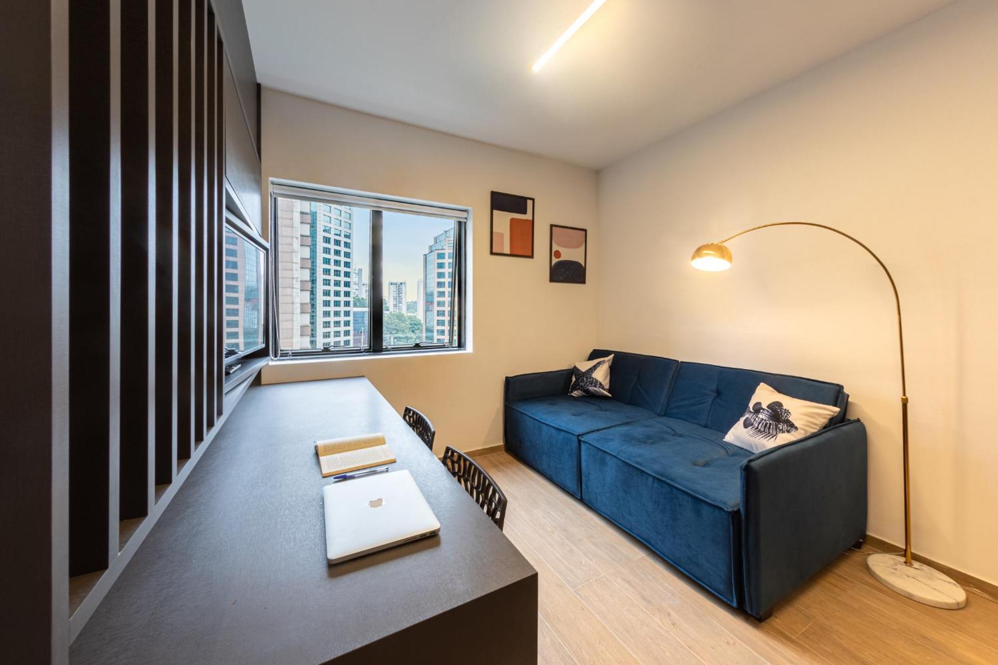 Apartment Easy Star - Flat Gracioso Ao Lado Da Berrini - Pa01h *