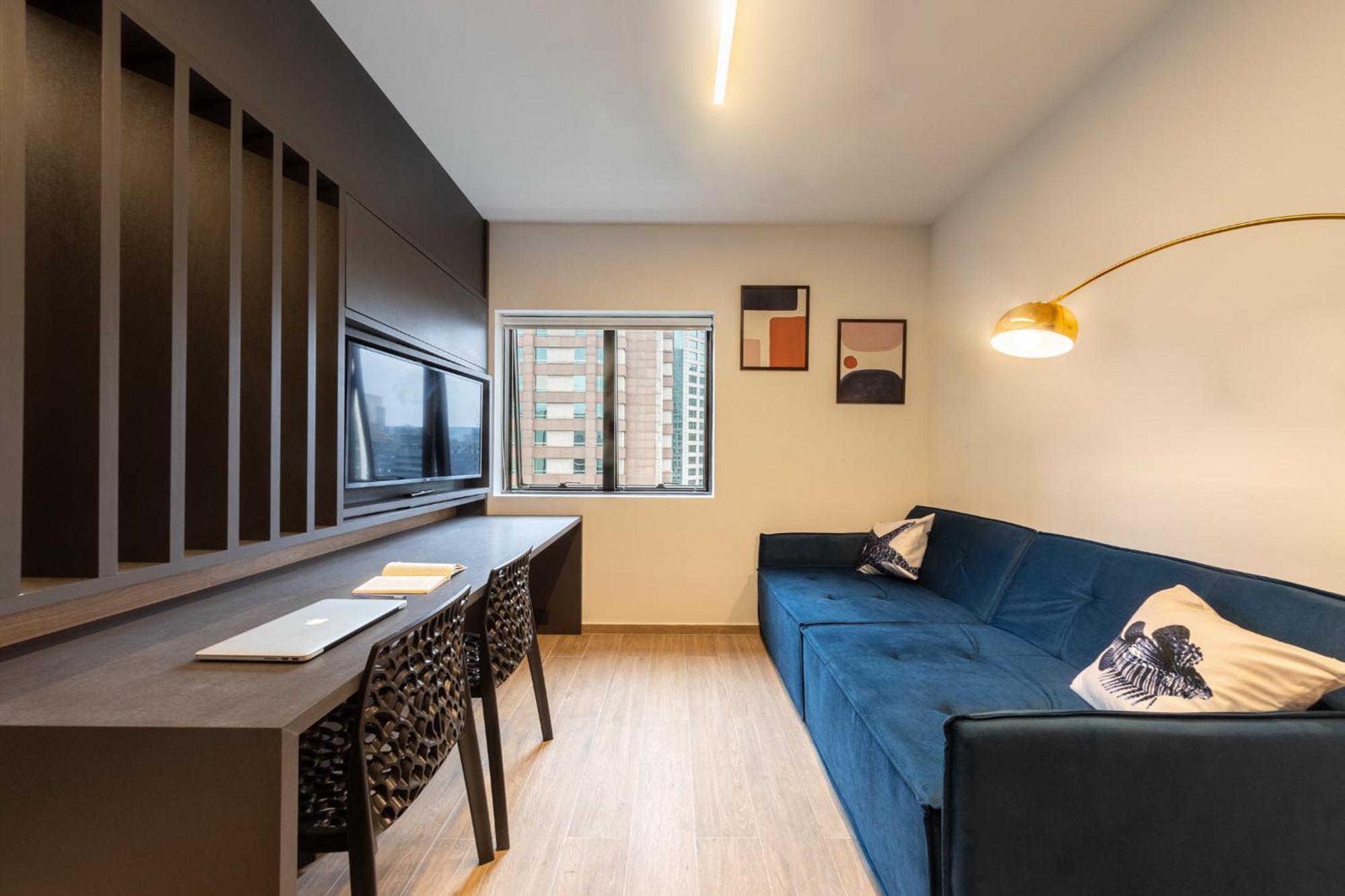 Easy Star - Flat Gracioso Ao Lado Da Berrini - Pa01h * Sao Paulo
