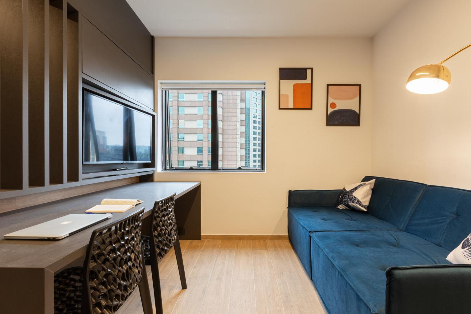 Apartment Easy Star - Flat Gracioso Ao Lado Da Berrini - Pa01h Sao Paulo