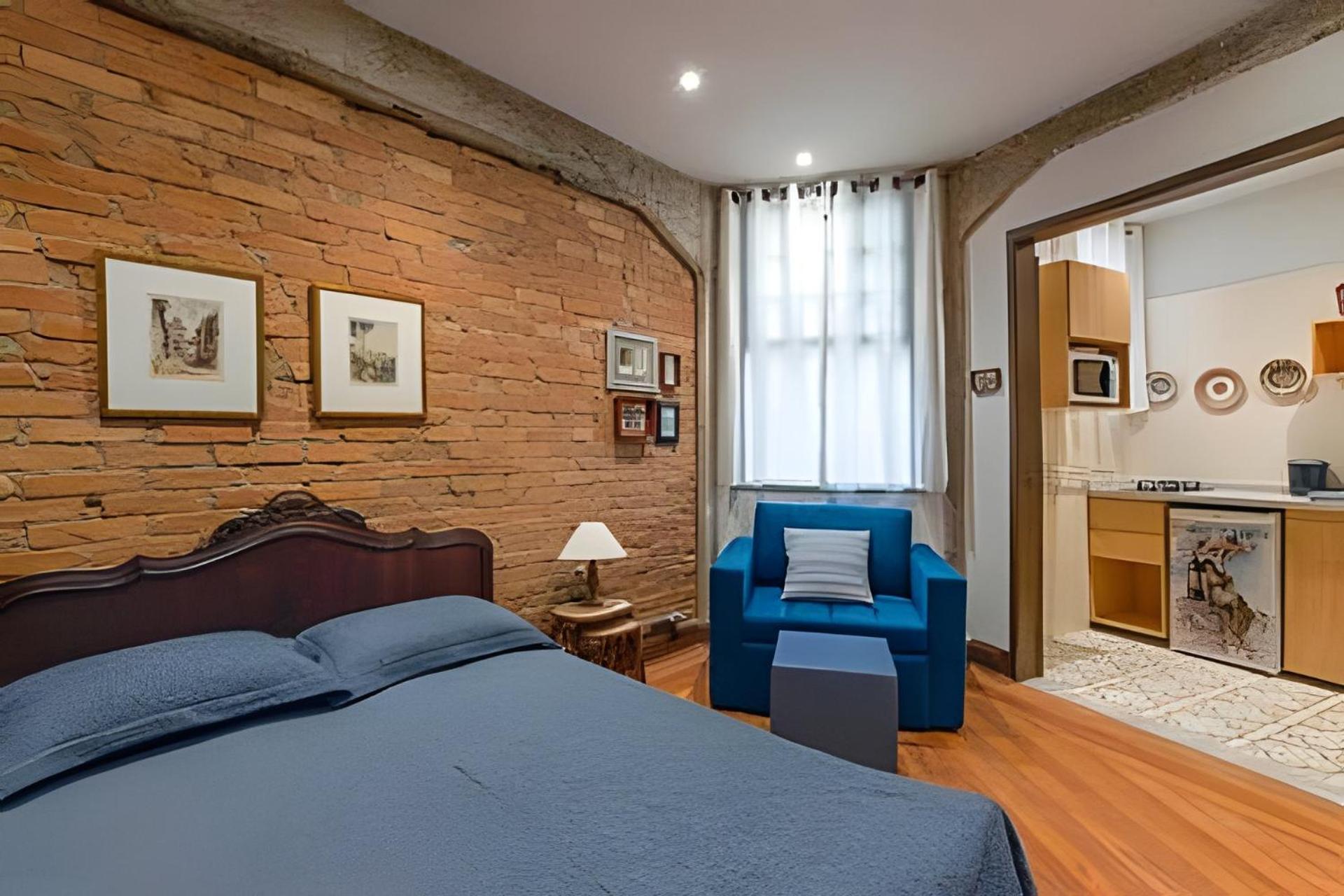 Internet Fibra E Conforto Em Predio Secular Apartment *