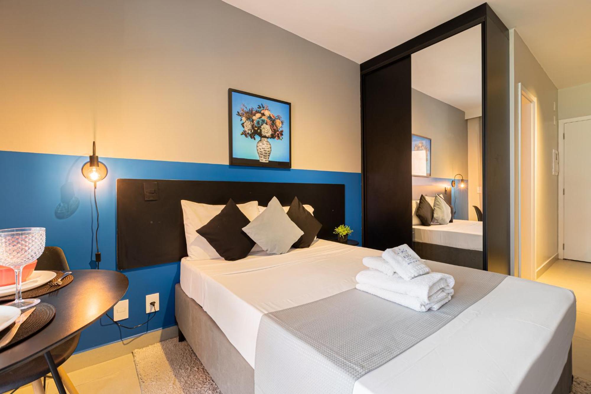 Apartment Easy Star - Fresco E Iluminado Perto Do Allianz Parque - Mh04h