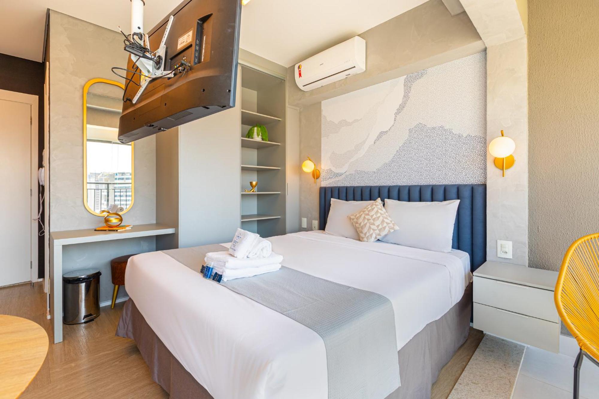 Daire Easy Star - Lindo Ao Lado Do Metro Em Moema - Sq01h