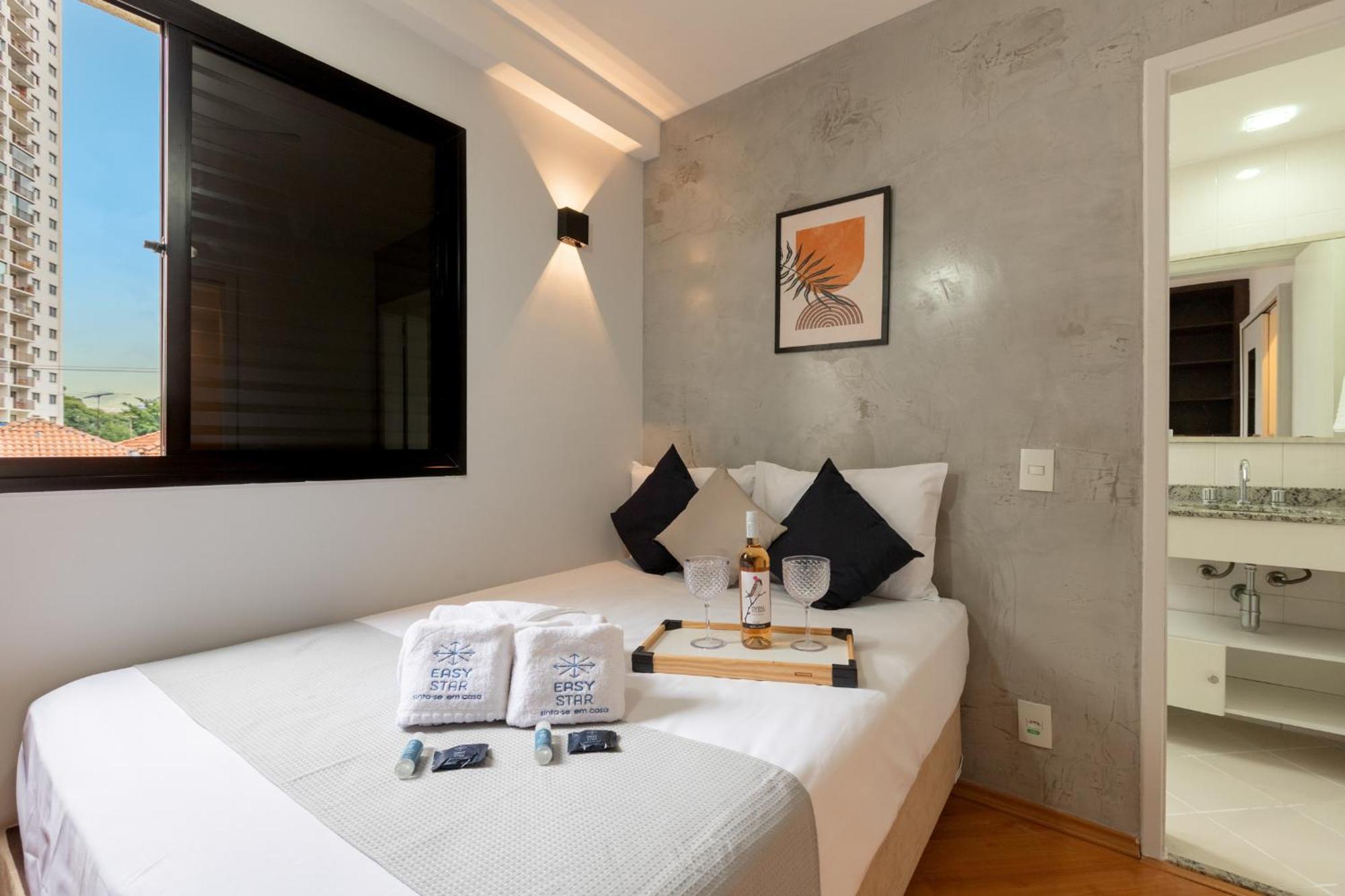 Easy Star - Lindo Apto Dois Quartos Na Olimpia - Pq01h Apartment