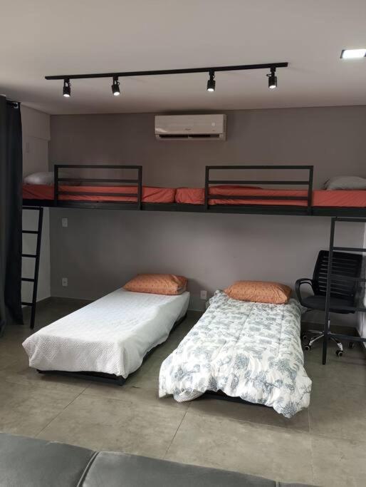Flex Com Garagem E Piscina No Centro De Sp