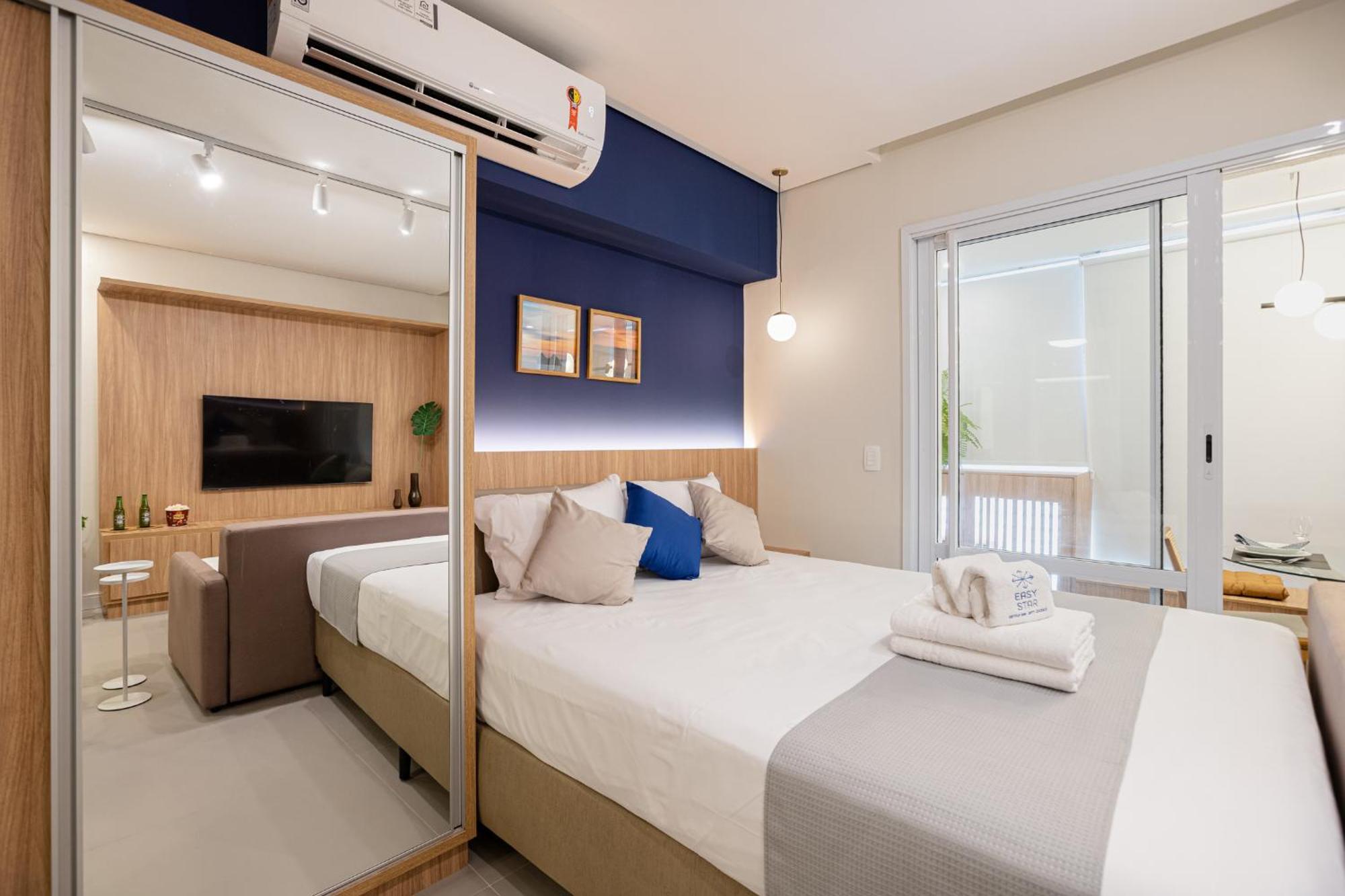 Apartment Easy Star - Encantador E Bem Iluminado No Campo Belo - Mo02h *