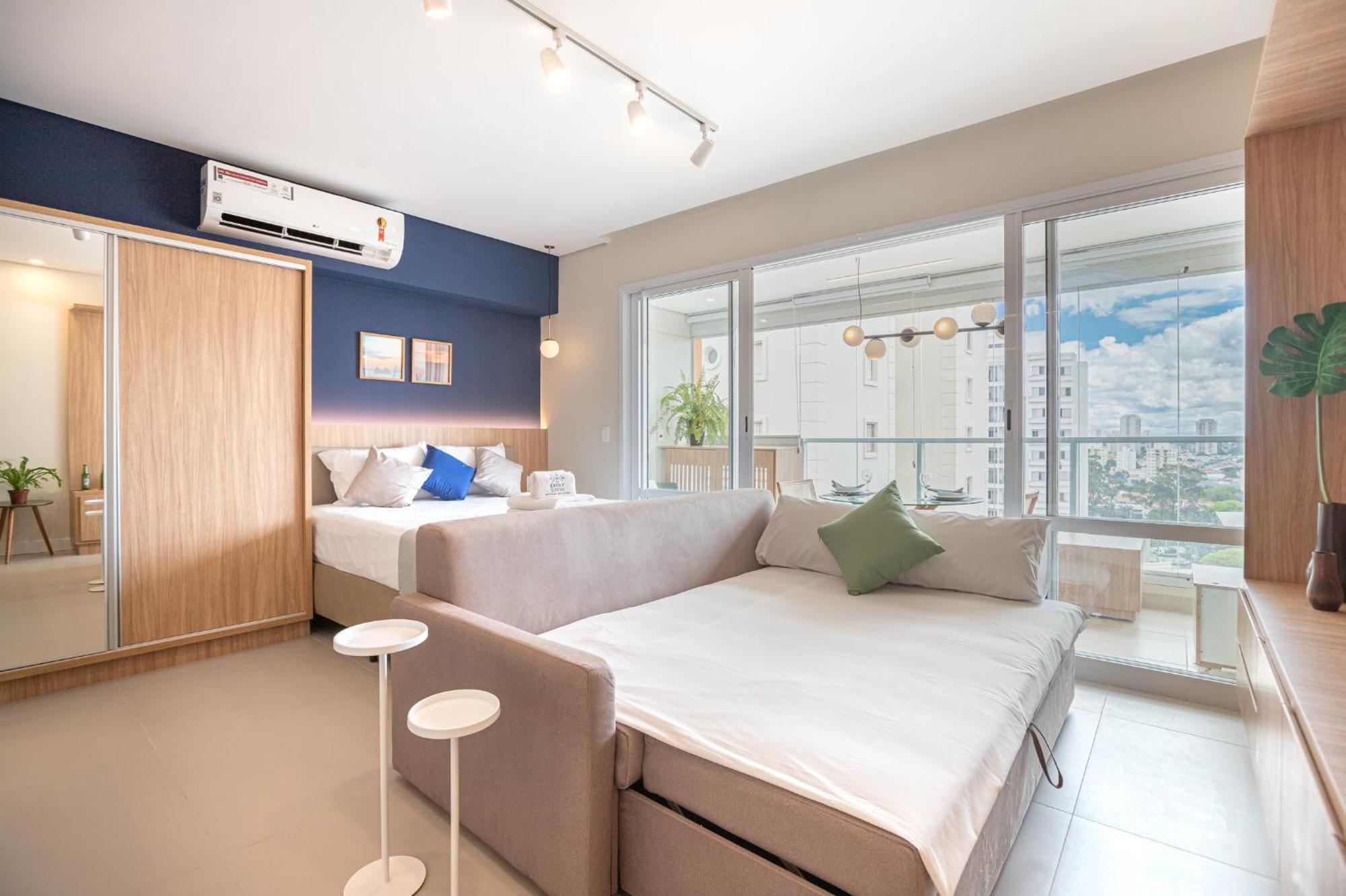 Apartment Easy Star - Encantador E Bem Iluminado No Campo Belo - Mo02h *