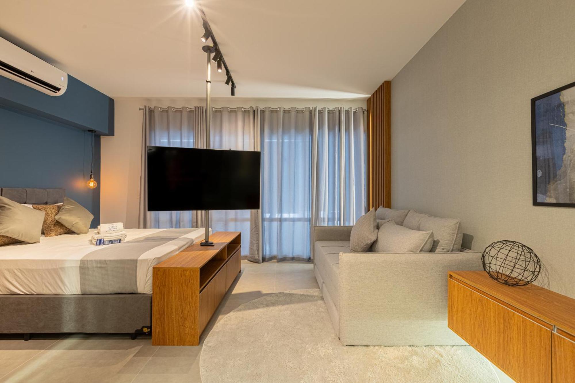 Apartment Easy Star - Moderno C/vaga No Campo Belo - Ah01i